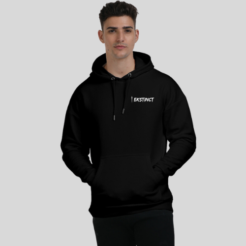 Samurai Black Oversized Hoodie