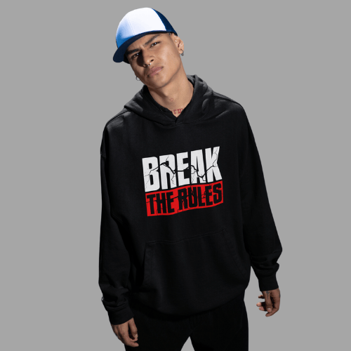 Break The Rules Oversized Hoodie