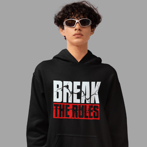 Break The Rules Oversized Hoodie