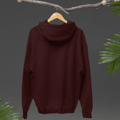 Classic Unisex Maroon Oversized Hoodie