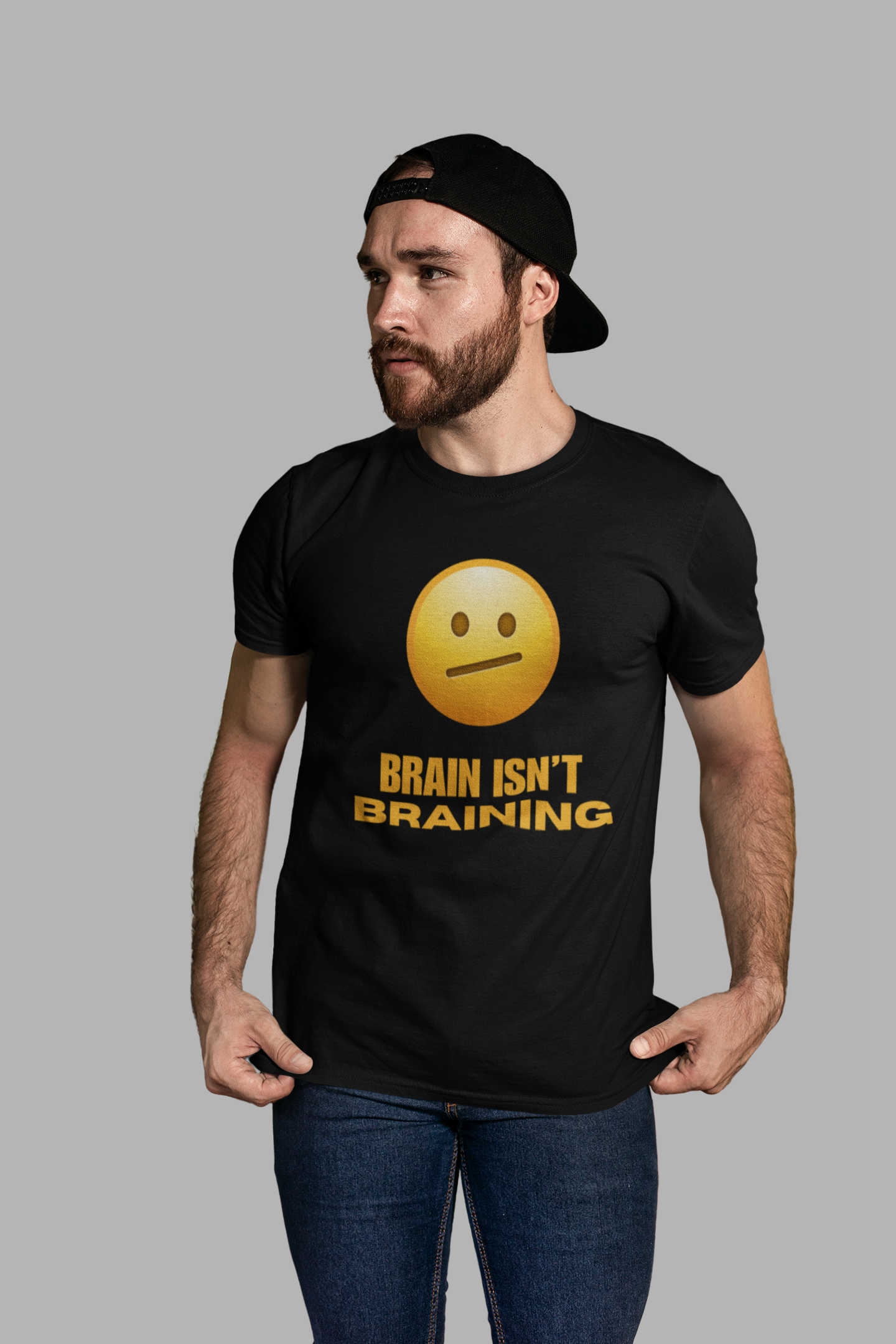 Brain Isnt Braining Men's Tshirt